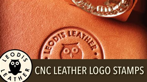 cnc leather logo stamps|custom leather stamps.